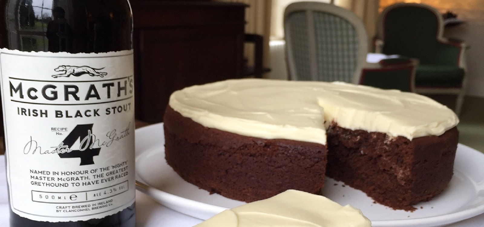 Newforge House Chocolate Irish Black Stout Cake